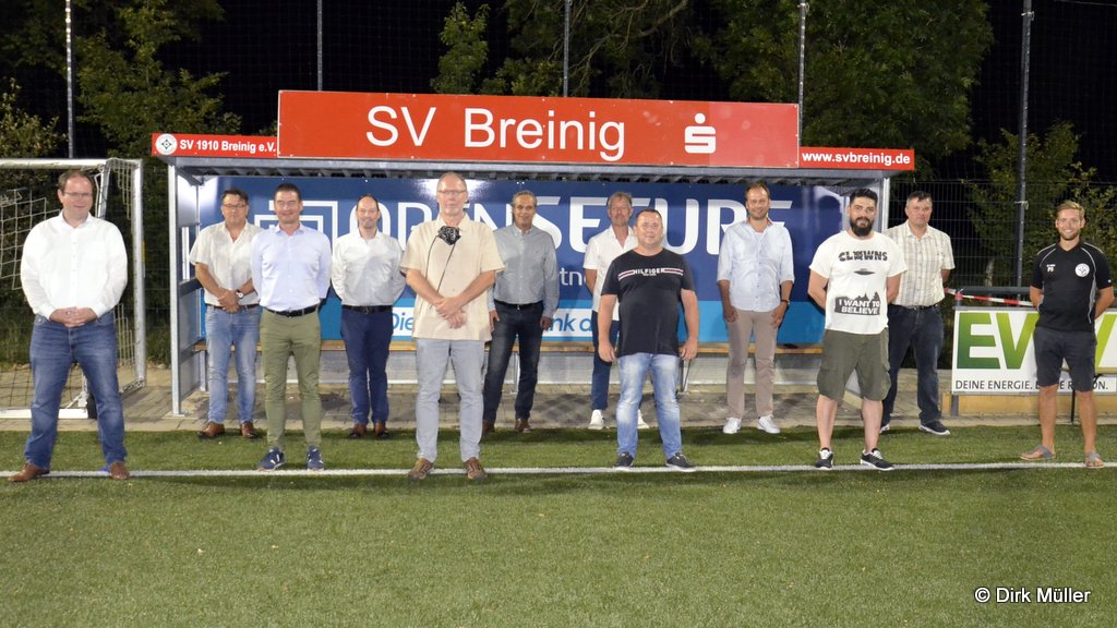 Vorstand SV Breinig 2020/2021 (Foto: Dirk Müller)